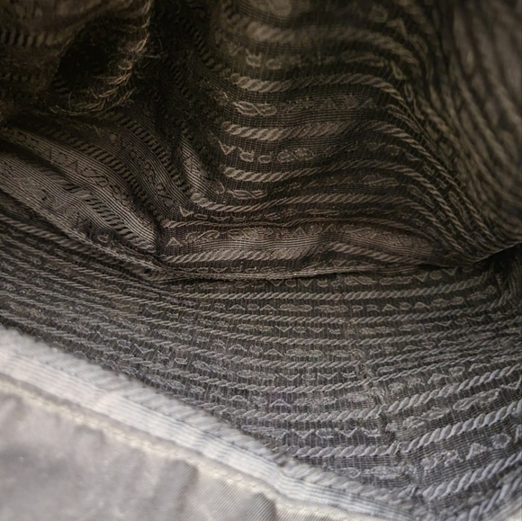 Vintage Prada Black Leather And Tessuto Nylon Handbag - Picture 16 of 16